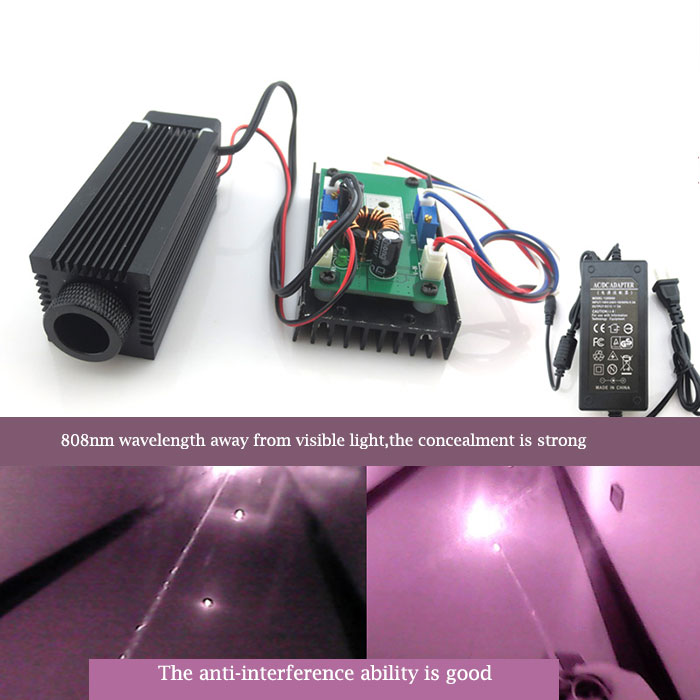 808nm 0.5w-5w Infrared Night Vision Laser Lighting Lamp Powerful Invisible 레이저 모듈